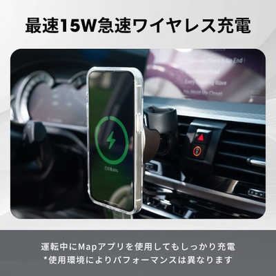 BEZALEL Omnia X MagSafe 3in1 マルチワイヤレスカーチャージャー 