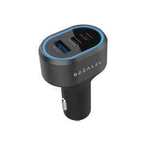 BEZALEL 85W USB 3ポートシガーソケットチャージャー BZ-2CC85 BEZALEL 85W USB 3ポートシガーソケットチャージャー BZ-2CC85