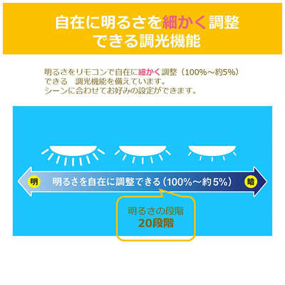 東芝 TOSHIBA LED照明 シーリングライト 8畳 調光 調色 きれいに光る