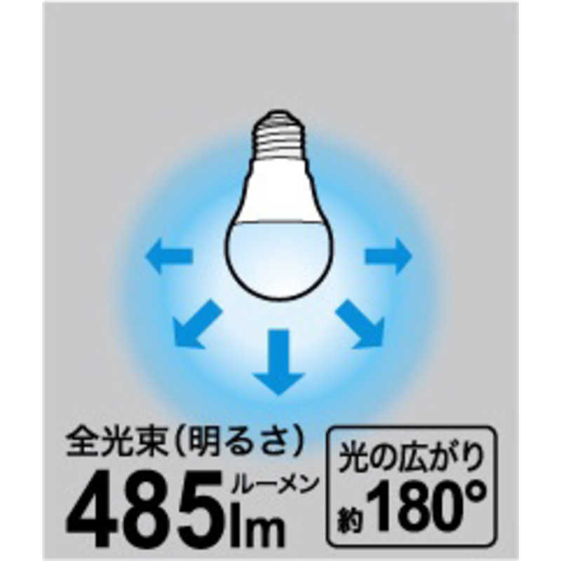 ORIGINALBASIC ORIGINALBASIC LED電球 E26口金［一般電球形 40W相当 昼光色 1個 広配光タイプ］ LDA4DGK40XOB LDA4DGK40XOB