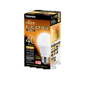  TOSHIBA 鿧LEDŵE26A40W ŵ忧E26 /ŵ /40W /ŵ忧 /1 /ס LDA4L-D-G/S40V1