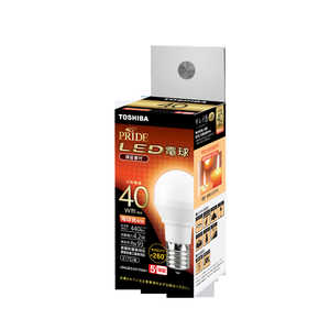  TOSHIBA F^Cv LEDd E17 A` 40W dFm1/S^Cvn LDA4L22-D-G-E17/S40V1