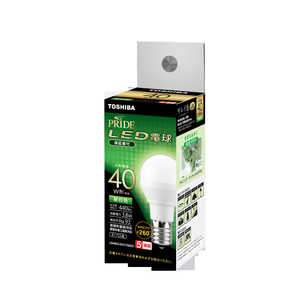  TOSHIBA F^Cv LEDd E17 A` 40W Fm1 /S^Cvn LDA4N-D-G-E17/S40V1