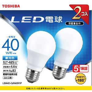  TOSHIBA LEDd [E26/F] LDA4D-G/K40V1P