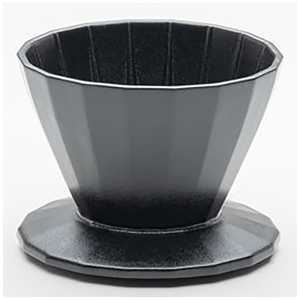 京陶窯業 KYOTOH COFFEE DRIPPER 2CUPS ブラック KTK003 京陶窯業 KYOTOH COFFEE DRIPPER 2CUPS ブラック KTK003