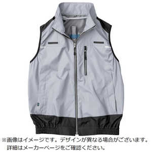 空調服 遮熱フルハーネス空調ベスト シルバー 4L KU92120K30S6 空調服 遮熱フルハーネス空調ベスト シルバー 4L KU92120K30S6