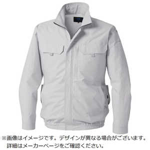 空調服 空調服 長袖ブルゾン シルバー KU92230K30S6