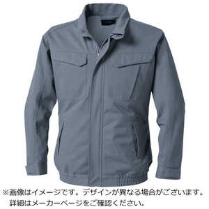 空調服 空調服 難燃長袖ブルゾン グレー KU92240K50S5 空調服 空調服 難燃長袖ブルゾン グレー KU92240K50S5