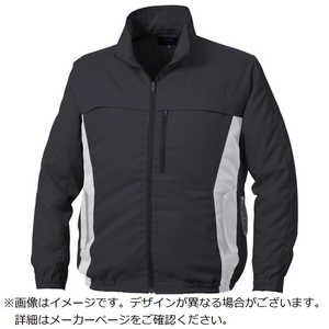 空調服 長袖ブルゾン(エプロン付き)チャコールグレー L KU92340K70S3 空調服 長袖ブルゾン(エプロン付き)チャコールグレー L KU92340K70S3