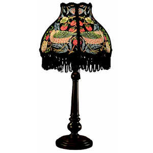 クラシカ インテリア テーブルランプ(いちご泥棒・あお) William Morris lamps ADS002STRB クラシカ インテリア テーブルランプ(いちご泥棒・あお) William Morris lamps ADS002STRB