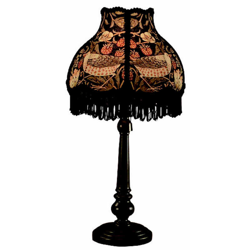 クラシカ クラシカ インテリア テーブルランプ(いちご泥棒･紫) William Morris lamps ADS002STRV ADS002STRV