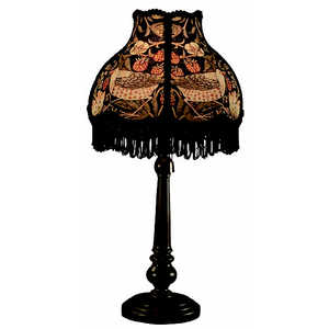 クラシカ インテリア テーブルランプ(いちご泥棒・紫) William Morris lamps ADS002STRV クラシカ インテリア テーブルランプ(いちご泥棒・紫) William Morris lamps ADS002STRV