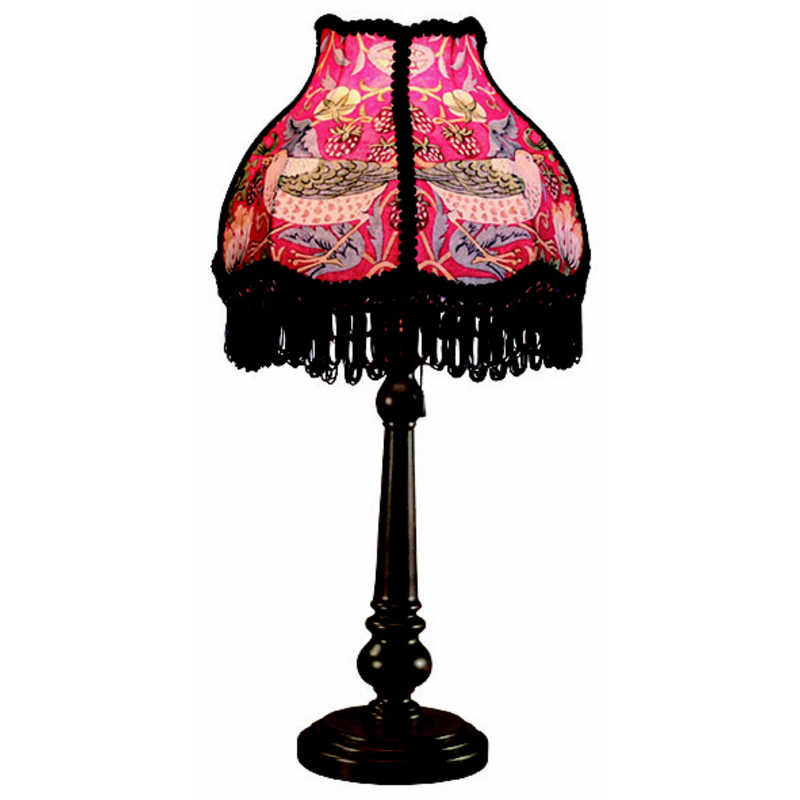 クラシカ クラシカ インテリア テーブルランプ(いちご泥棒･あか) William Morris lamps ADS002STRR ADS002STRR