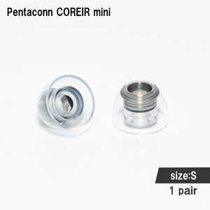 日本ディックス イヤーピース Sサイズ 1ペア Pentaconn COREIR mini STAINLESS STEEL PTM11-S 日本ディックス イヤーピース Sサイズ 1ペア Pentaconn COREIR mini STAINLESS STEEL PTM11-S