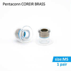 日本ディックス イヤピース MSサイズ 1ペア Pentaconn COREIR BRASS ブルー PTM01-MS-1P 日本ディックス イヤピース MSサイズ 1ペア Pentaconn COREIR BRASS ブルー PTM01-MS-1P