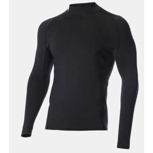 アンダーアーマー メンズ ゴルフ UA ヒートギア フィッティド ロングスリーブ モックシャツ  (XLサイズ) Black×Mod Gray 1371672_22SS