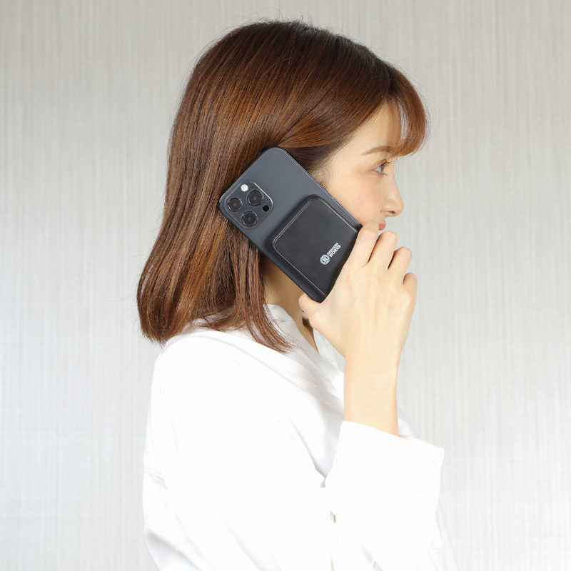 ハマケンワークス ハマケンワークス マグネット対応 ワイヤレスモバイルバッテリー ホワイト [5000mAh /USB Power Delivery・Quick Charge対応 /2ポート /充電タイプ] HWB-5000WH3 HWB-5000WH3