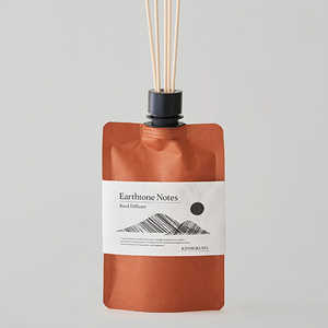 EARTHTONENOTES �A�[�X�g�[���m�[�c ���[�h�f�B�t���[�U�[ ���[���t���O�����X 150mL KINMOKUSEI