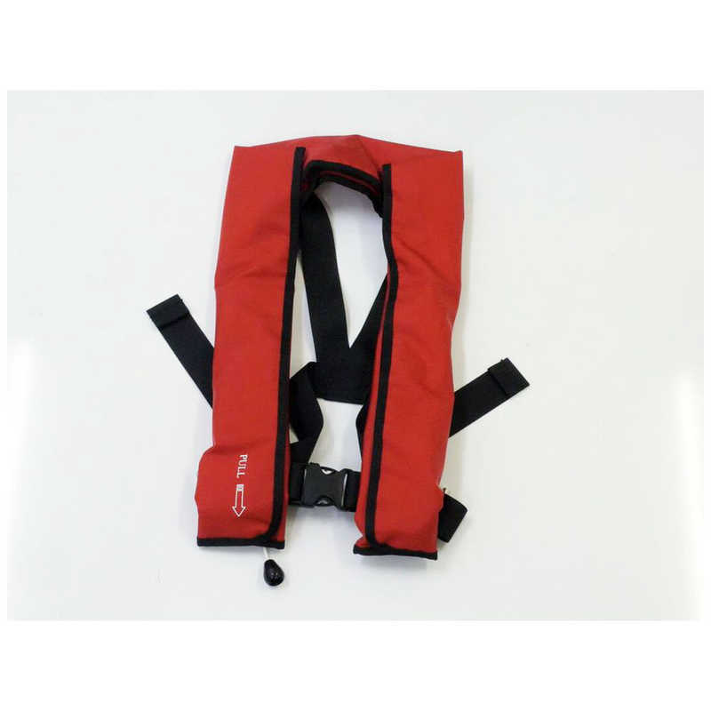 日本救命器具 日本救命器具 膨張式救命胴衣 NQVAtn型 赤 NQV-Atnｶﾞﾀ NQV-Atnｶﾞﾀ