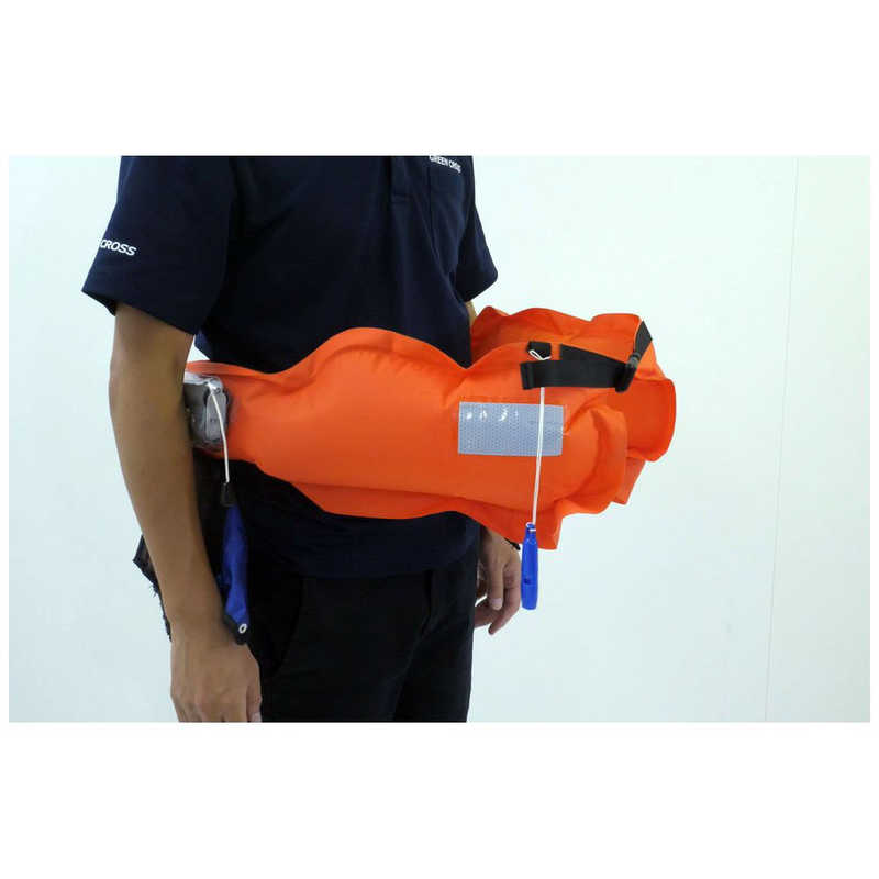 日本救命器具 日本救命器具 膨張式救命胴衣 ベルトn型 橙 ﾎﾞｳﾁｮｳｼｷｷｭｳﾒｲﾄﾞｳｲﾍﾞ ﾎﾞｳﾁｮｳｼｷｷｭｳﾒｲﾄﾞｳｲﾍﾞ