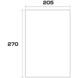 大洋社 ポリエチレン袋 厚み0.06 1000枚 205幅x長さ270mm ﾎﾟﾘｴﾁﾚﾝﾌﾞｸﾛｱﾂﾐ0.06