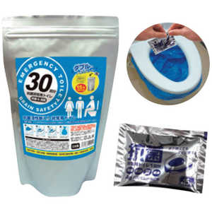 ブレイン BR906抗菌非常用トイレ凝固剤のみ30回分Wアルミパック BR-906コウキンヒジョウヨウトイレ ブレイン BR906抗菌非常用トイレ凝固剤のみ30回分Wアルミパック BR-906コウキンヒジョウヨウトイレ