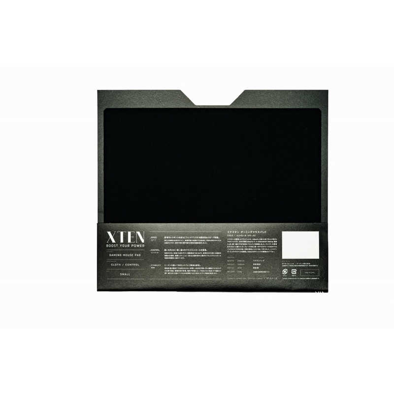 XTEN XTEN ゲーミングマウスパッド [340x280x3mm] CLOTH/CONTROL Sサイズ ブラック PSCCAAX PSCCAAX