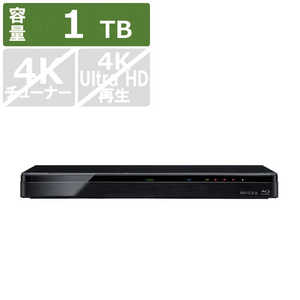 東芝　TOSHIBA REGZA レグザ ブルーレイレコーダー  (1TB /3番組同時録画) DBR-T1009