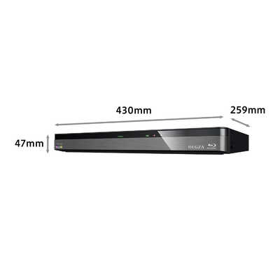 東芝 TOSHIBA ブルーレイレコーダー REGZA(レグザ) 3TB 3番組同時録画