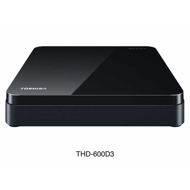 東芝　TOSHIBA 東芝　TOSHIBA 録画用HDD USB-A接続 [据え置き型 /6TB] THD-600D3 THD-600D3