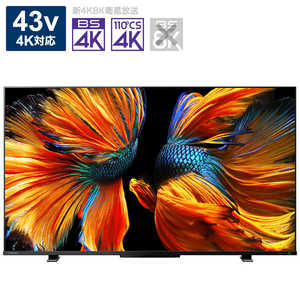 TVS REGZA 液晶テレビ REGZA ( レグザ ) [ 43V型 / 4Kチューナー内蔵 ] (宅配お届け品) 43Z570K