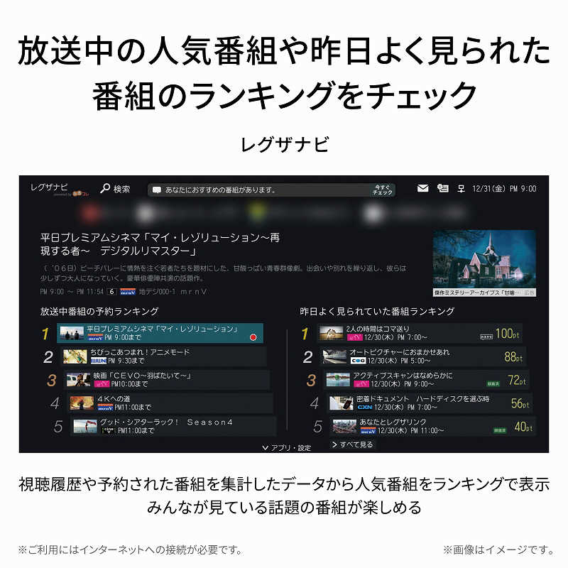 TVS REGZA TVS REGZA 有機ELテレビ REGZA レグザ 65V型 4K対応 BS・CS 4Kチューナー内蔵 YouTube対応 65X9900L 65X9900L