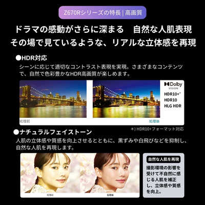 TVS REGZA 液晶テレビ REGZA ( レグザ ) Z670R series[ 50V型