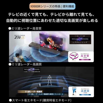 TVS REGZA 有機ELテレビ REGZA レグザ X9900R 65V型 4K対応 4K