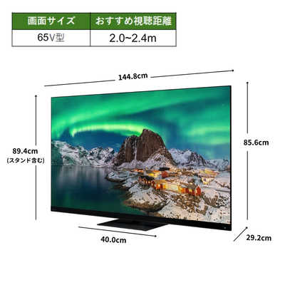 TVS REGZA Mini LED液晶テレビ REGZA レグザ Z970R 65V型 4K対応 4K