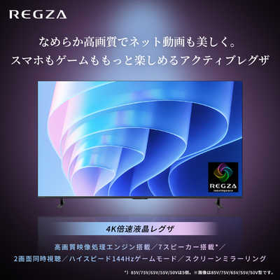 TVS REGZA 液晶テレビ REGZA(レグザ) ［65V型 / Bluetooth対応 / BS