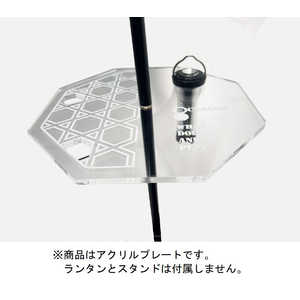 EFIM ơ֥ OCTAGON FLAT PLATE for 2WAY STAND ɥץ졼 󥿥ݡ (11mm/KAGOME CLEAR)OC-PL-CL1-1KAG OCPLCL1KAG