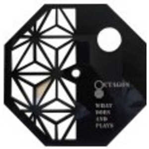EFIM ơ֥ OCTAGON FLAT PLATE for 2WAY STAND ɥץ졼 󥿥ݡ (11mm/ASANOHA BLACK)OC-PL-BK1-ASA OCPLBK1ASA