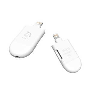 ADAMELEMENTS microSDカードリーダー iKlips miReader C USB Type-C to Lightning ACRAD0GMCWHJ