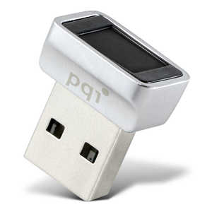 PQIジャパン 指紋認証USBドングル USB-A接続 シルバー DUFPSL2