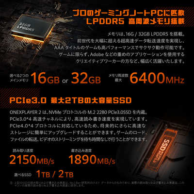 ONENETBOOKTECHNOLOGY ポータブルゲーミングPC ONEXPLAYER スノー 