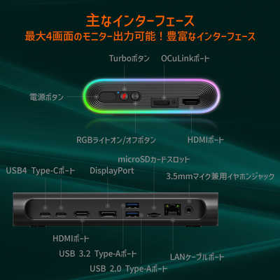 デスクトップ型PC ONEXPLAYER M1 miniPC SSD1T テックワン、One-Netbook社初のミニPC「ONEXPLAYER M1 国内正規