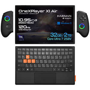 ONENETBOOKTECHNOLOGY One XPlayer X1 Air 258V mWindows11 Home / intel Core Ultra 7 / F32GB / SSDF2TB / pŃL[{[hn ONEX1AIR-2532