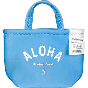 サンライズギャラリー HALEIWA ネオプレン 保冷トートバッグ ブルー HLBG2205 サンライズギャラリー HALEIWA ネオプレン 保冷トートバッグ ブルー HLBG2205