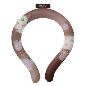 OCS OCRU クールリング 花和玉 焦香 Mサイズ RU6539 OCS OCRU クールリング 花和玉 焦香 Mサイズ RU6539