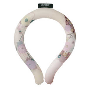 OCS OCRU クールリング 花和玉 亜麻色 Sサイズ RU6928 OCS OCRU クールリング 花和玉 亜麻色 Sサイズ RU6928