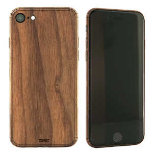 TOAST TOAST - Plain Cover for iPhone SE (第2世代)[ Walnut ] IPHSE2-PLA-01