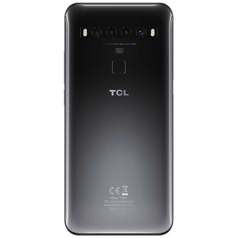 TCL TCL SIMフリースマートフォン　TCL-10 5G ［メモリ/ストレージ： 6GB/128GB］Mercury Gray T790H2BLCJP11 T790H2BLCJP11