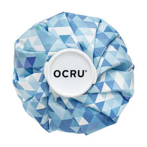 OCS ミスト付き2way氷のう ポリゴンブルー OCRU RU5248
