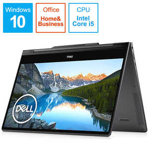 DELL　デル ノｰトパソコン Inspiron 13 7391 2-in-1[13.3型/intel Core i5/SSD:256GB/メモリ:8GB/2019年秋冬モデル] MI753CP-9WHBC ブラック